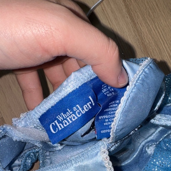 Disney Glittery Blue Princess Costume - Picture 3 of 16